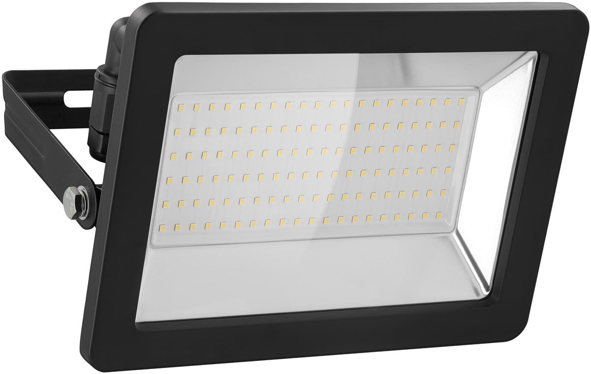 Faretto LED da Esterno IP65 100W 8500lm Nero