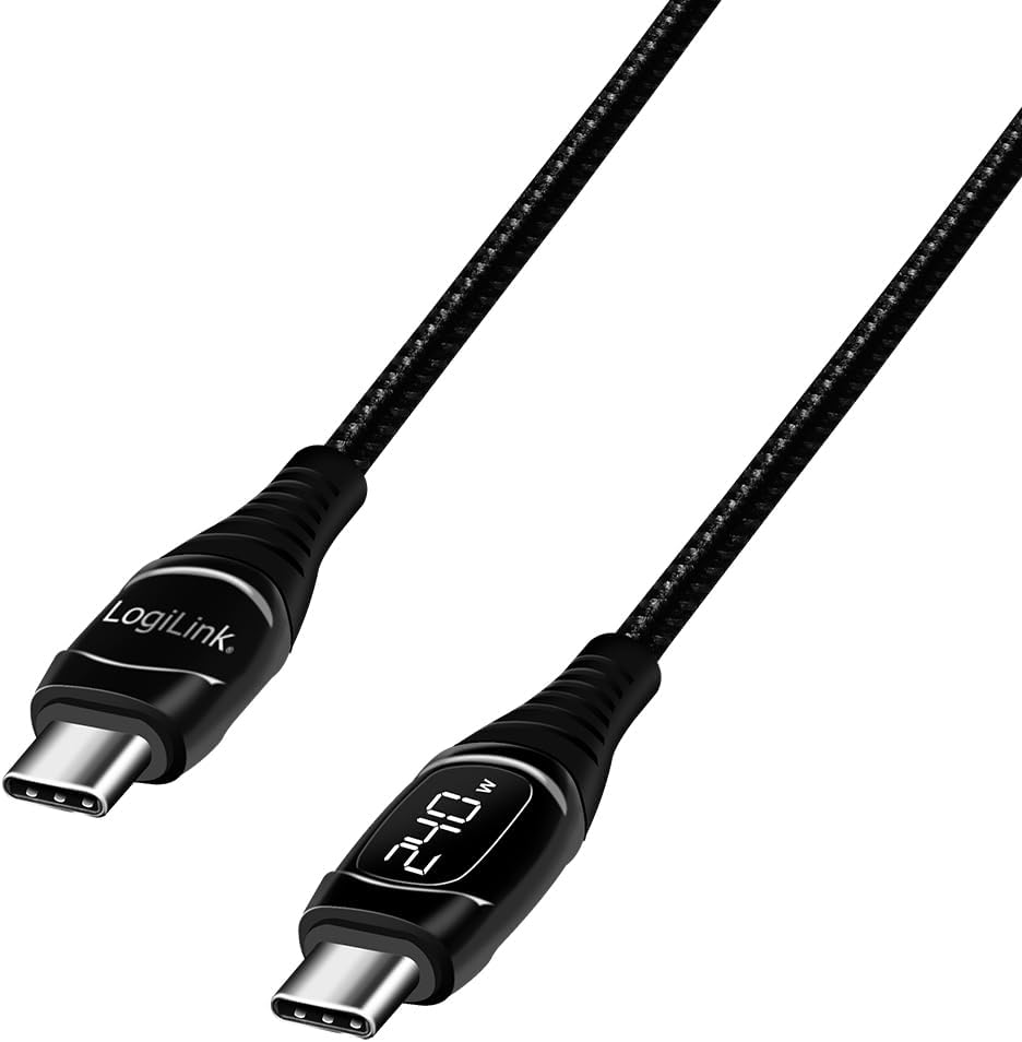 Con questo cavo di ricarica PD USB di tipo C puoi caricare i tuoi dispositivi mobili fino a 100W (5A) tramite un caricatore da muro USB-C™, un caricatore per auto o un power bank. Sul display è possibile visualizzare esattamente la velocit&ag