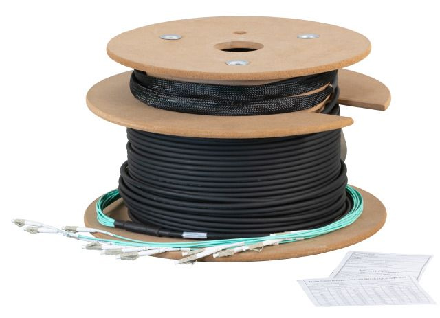 Cavo Fibra Ottica Multimodale 4 Fibre OM3 Dca LC/LC 50/125 70 m