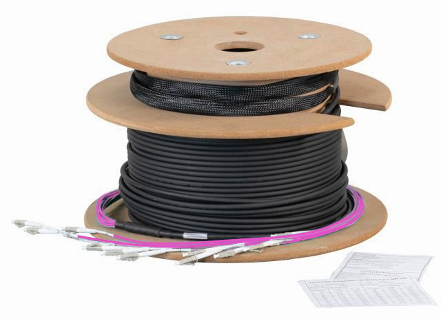 Cavo Fibra Ottica Multimodale 4 Fibre OM4 Dca LC/LC 50/125 100 m