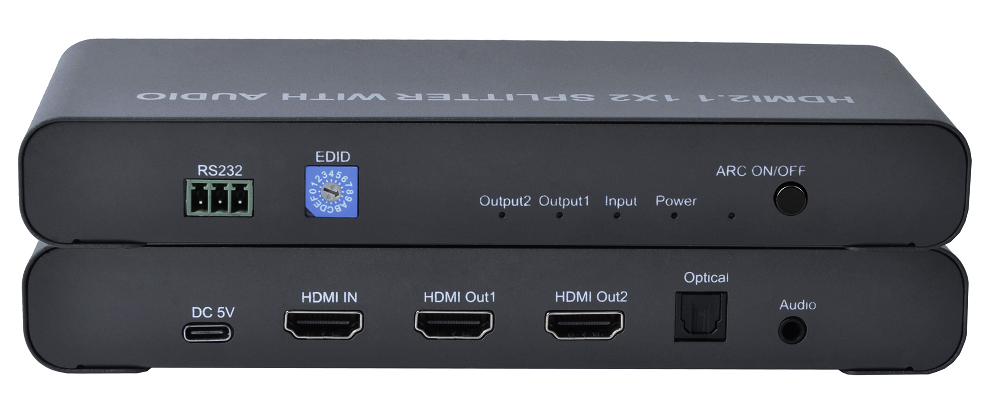 IDATA HDMI-8K2A è uno splitter audio HDMI 2.1 1 in 2 out in grado di aiutarti a collegare un dispositivo sorgente di segnale ad un dispositivo di visualizzazione. Allo stesso tempo, può anche sincronizzare e separare l audio digitale nel seg