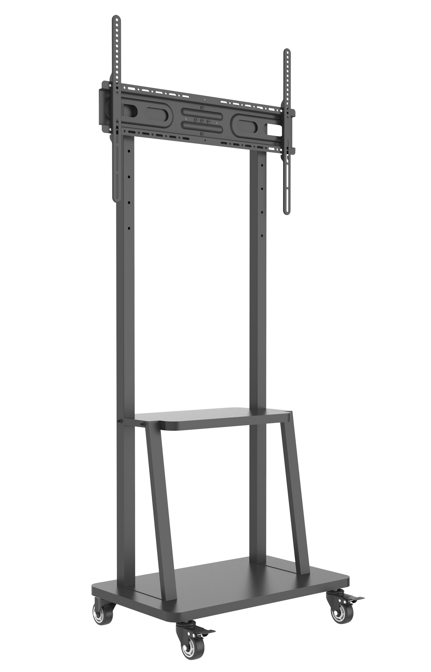 Supporto a Pavimento con Mensola per TV LCD/LED/Plasma 32-70''