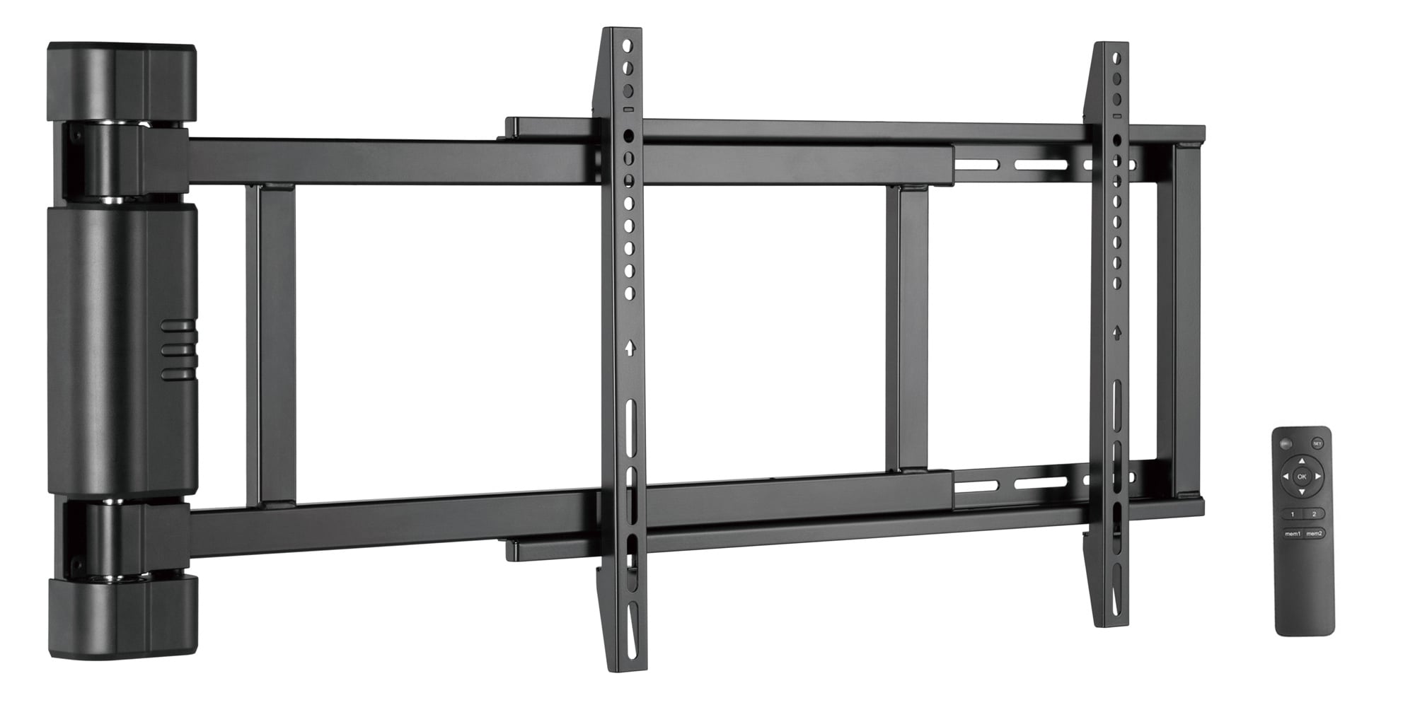 Trova l angolo di visione perfetto con una semplice pressione. Il supporto TV oscillante motorizzato ICA-PLB 060M è progettato per la maggior parte dei televisori da 32 - 75 fino a 50 kg. Questo supporto basculante può spostare la tua TV fin