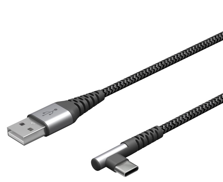 Cavo USB-C™ Maschio Angolato a USB-A Dritto 0,5m