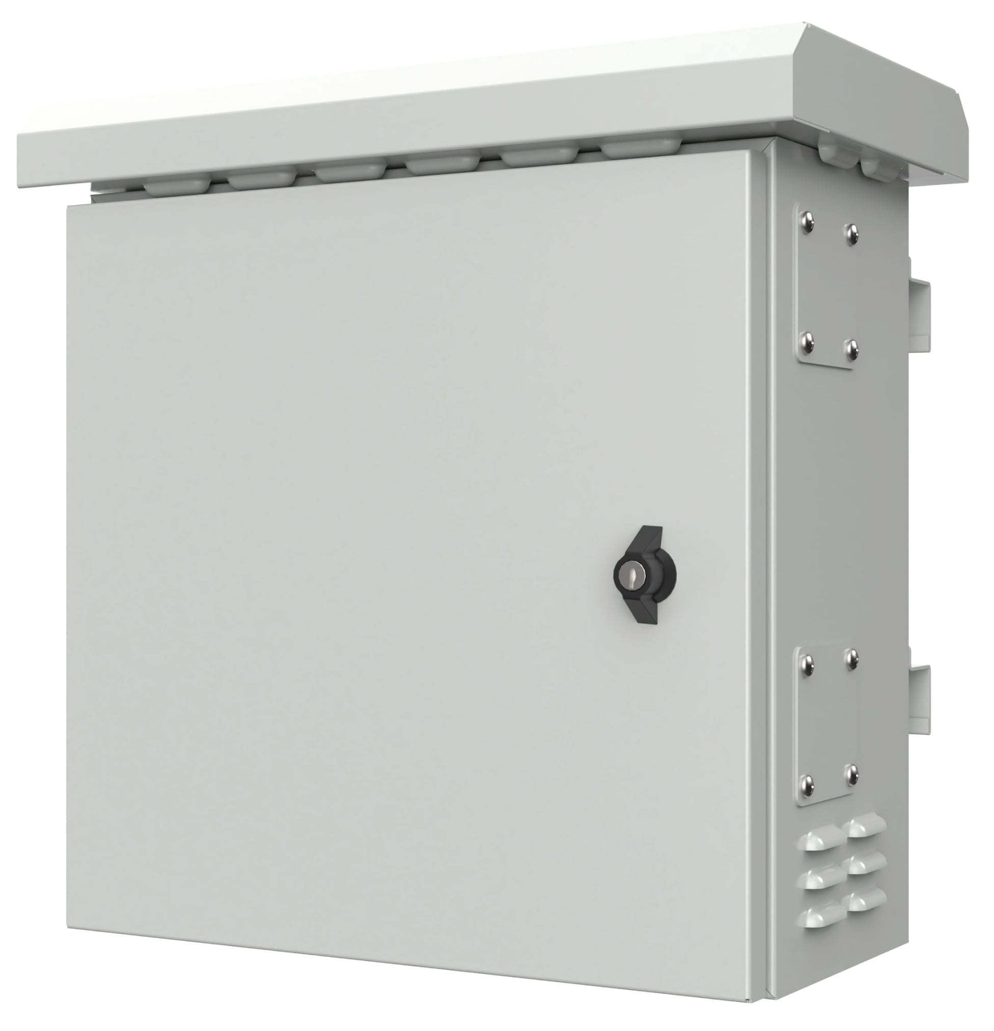 Armadio Rack 19'' Fissaggio a Palo P 250 mm IP66 Mini