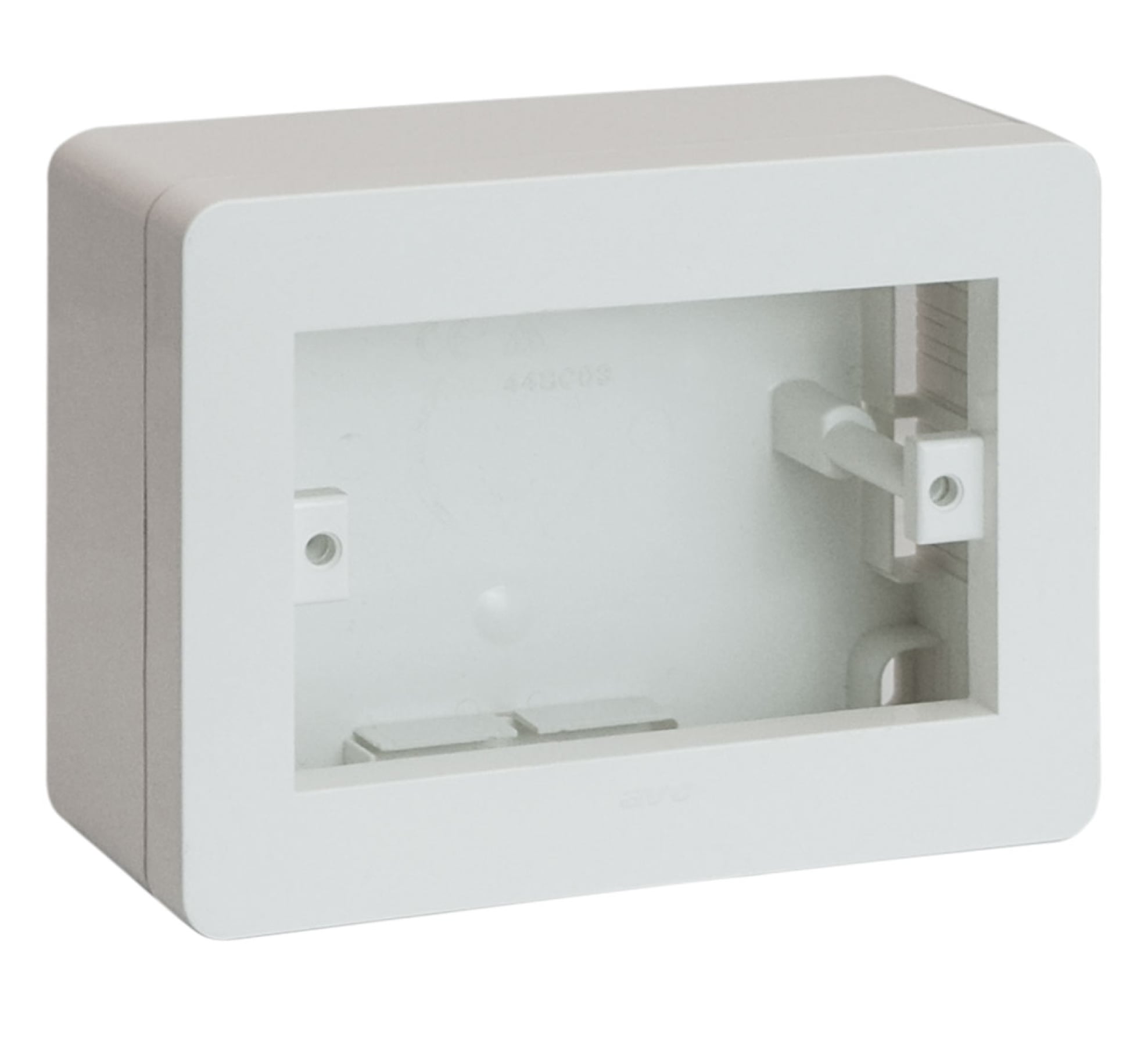 Scatola Universale IP40 per Minicanali 3 Moduli Bianco