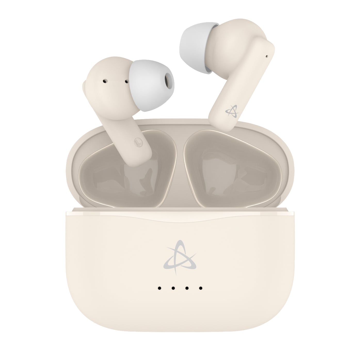 Auricolari Bluetooth v5.4 con Custodia di Ricarica EB-TWS05 Beige