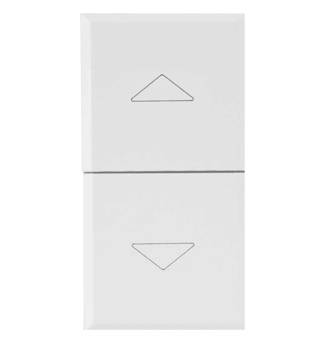 WHITEK S44 Commutatore Stabile 1P 10AX 250V 1 Modulo Bianco Opaco