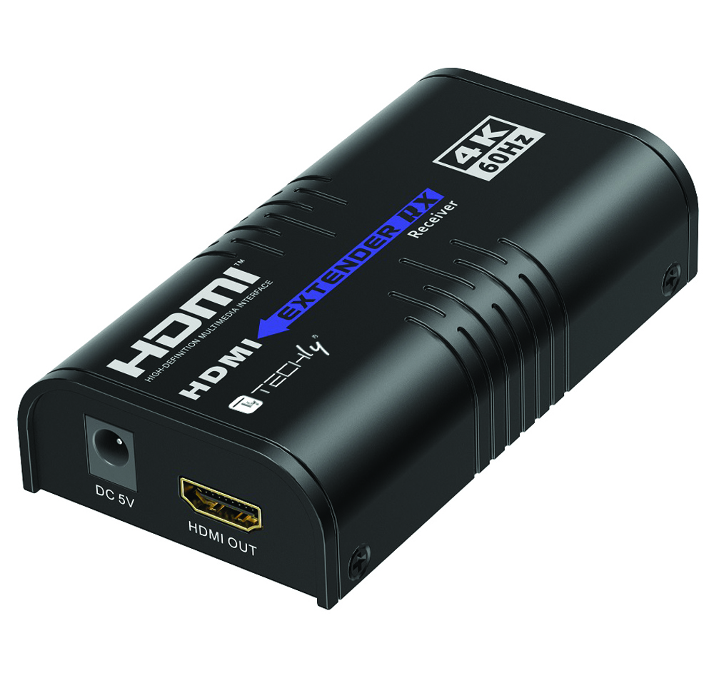 Ricevitore Aggiuntivo per Extender HDMI over IP 4K@60Hz su Cavo Cat.6 fino a 120m