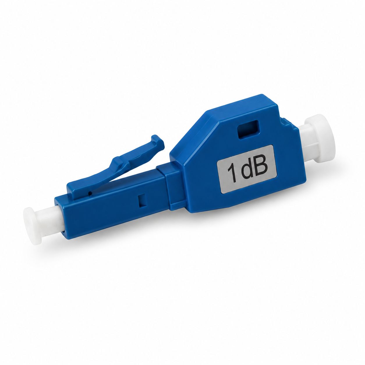 Attenuatore LC/SPC Monomodale 1 dB Blu