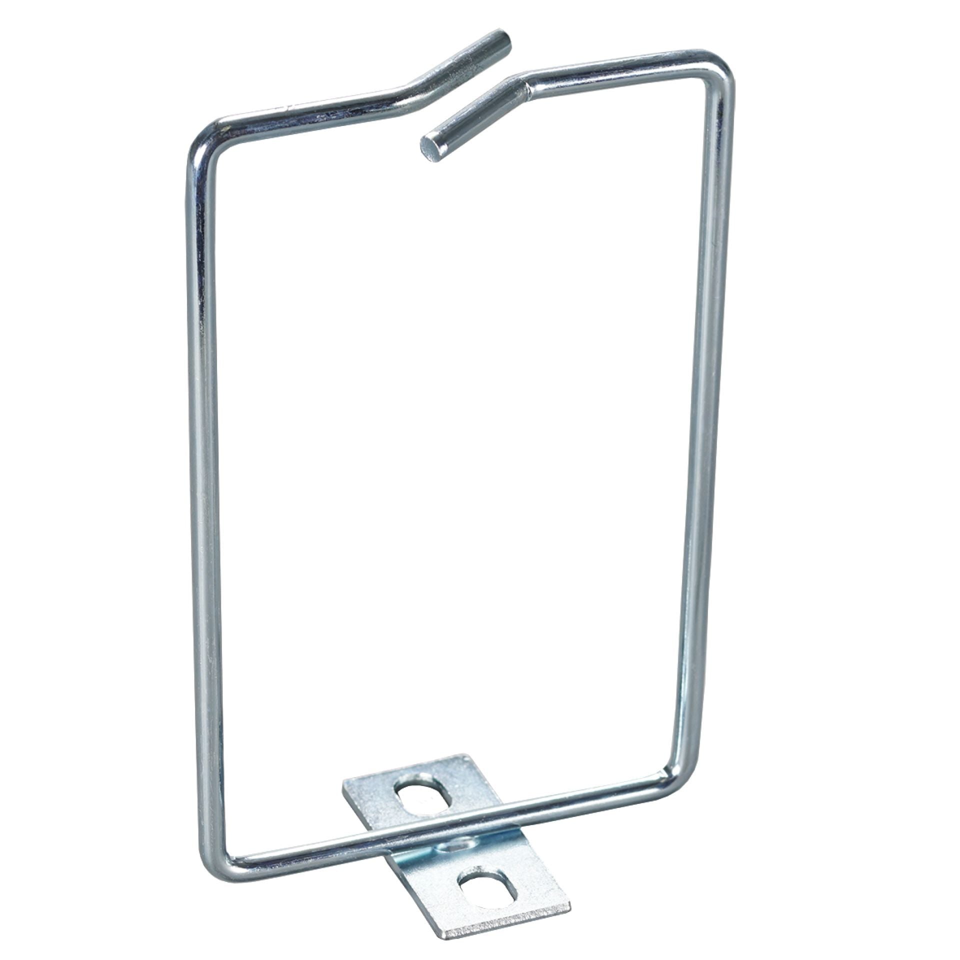 Anello Passacavi Frontale 80x120 mm in Acciaio Zincato per Armadi Rack