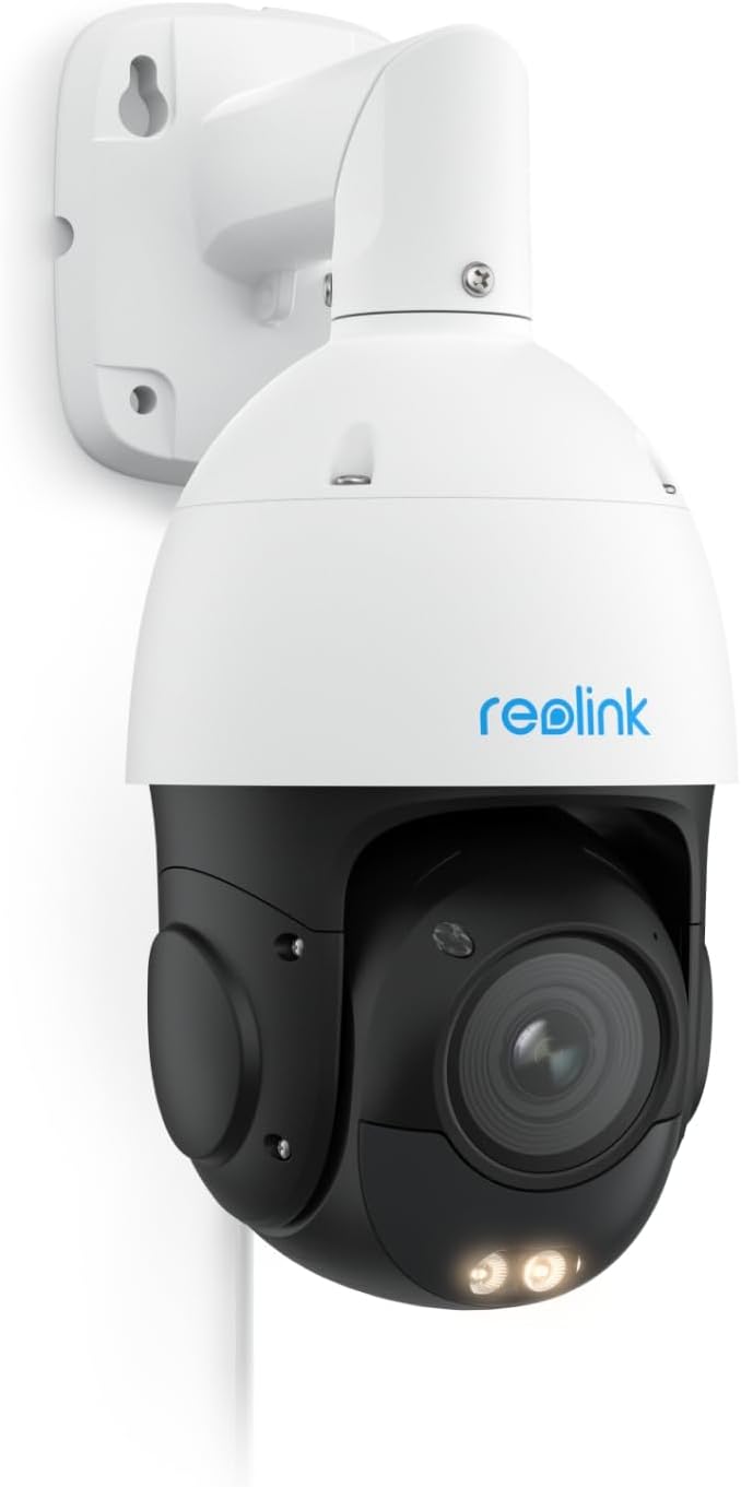 Telecamera di Sicurezza PoE 8MP 4K PTZ con Auto-Zoom Tracking 360° IP66, Serie P840