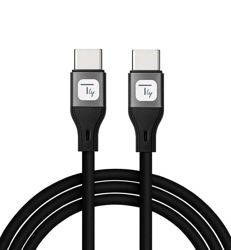 Cavo USB-C™ Maschio/Maschio USB 2.0 in Silicone 1m Nero