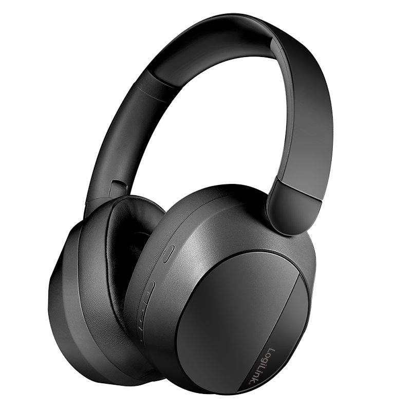 Cuffia Bluetooth V6.0 a Cancellazione Attiva del rumore ANC Nero