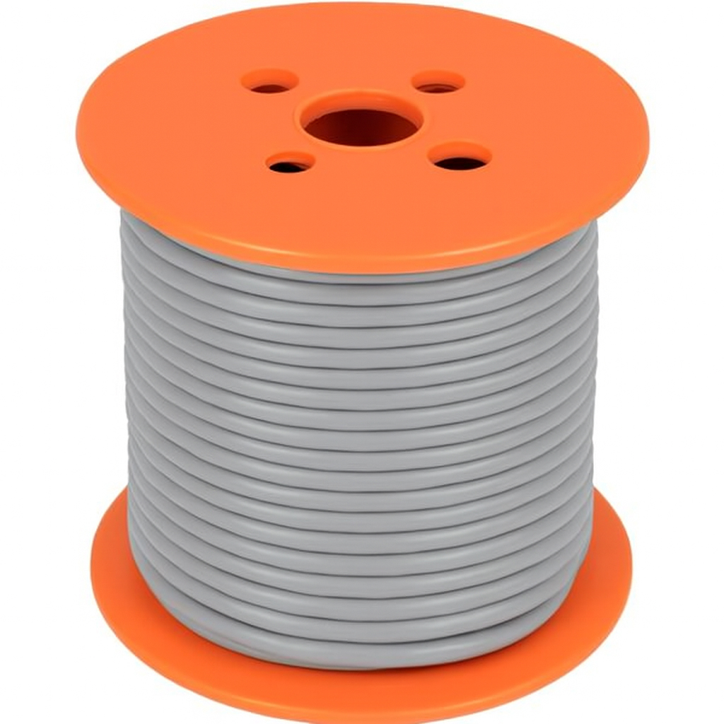 Cavo Cat. 6A Rigido U/UTP LSZH in Matassa 200 m Grigio