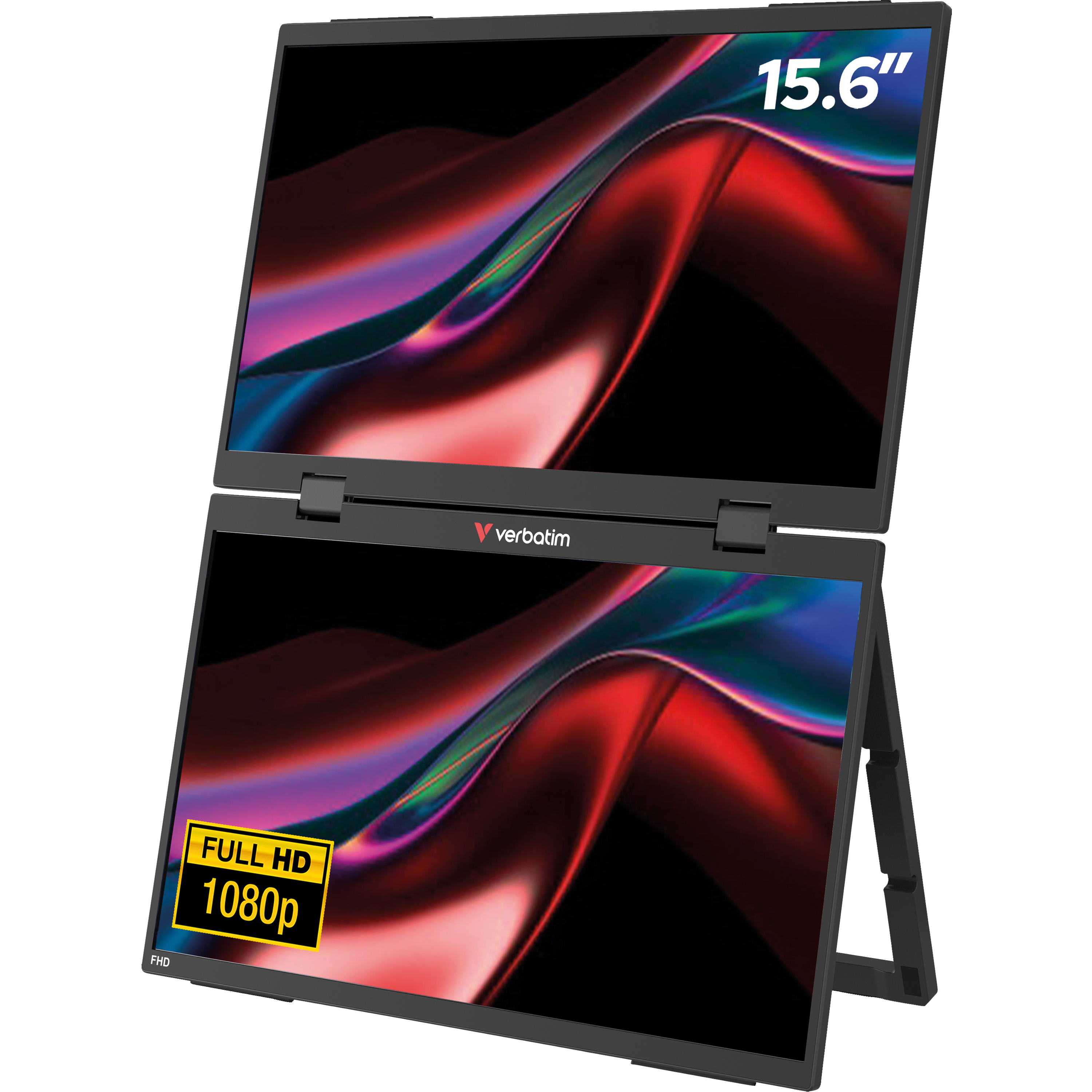 Doppio Monitor Portatile 15,6'' Full HD 1080p Essentials