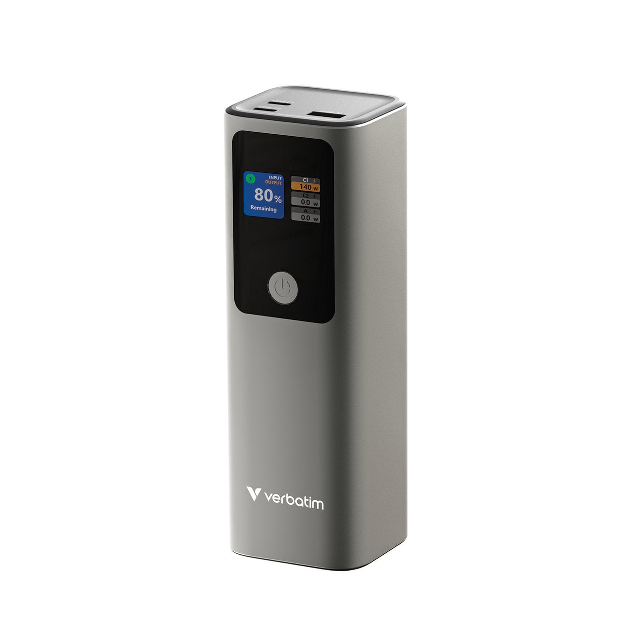 Power Bank 27000mAh 1x USB-A 2x USB-C™ con TFT Display, PD 3.1 140W