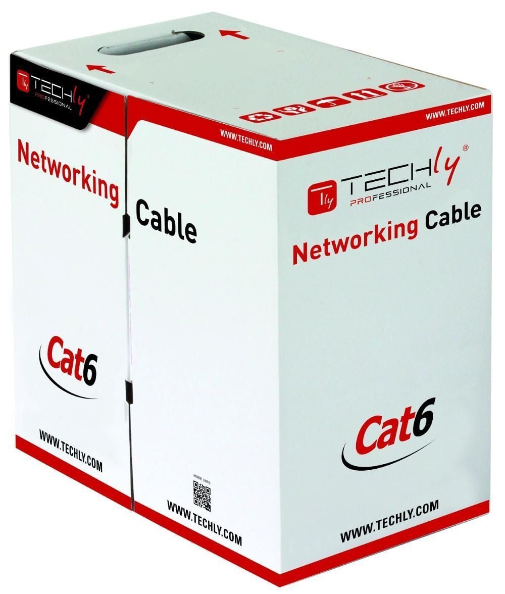 Matassa F/UTP Cavo Cat.6 Rame 305m Flessibile