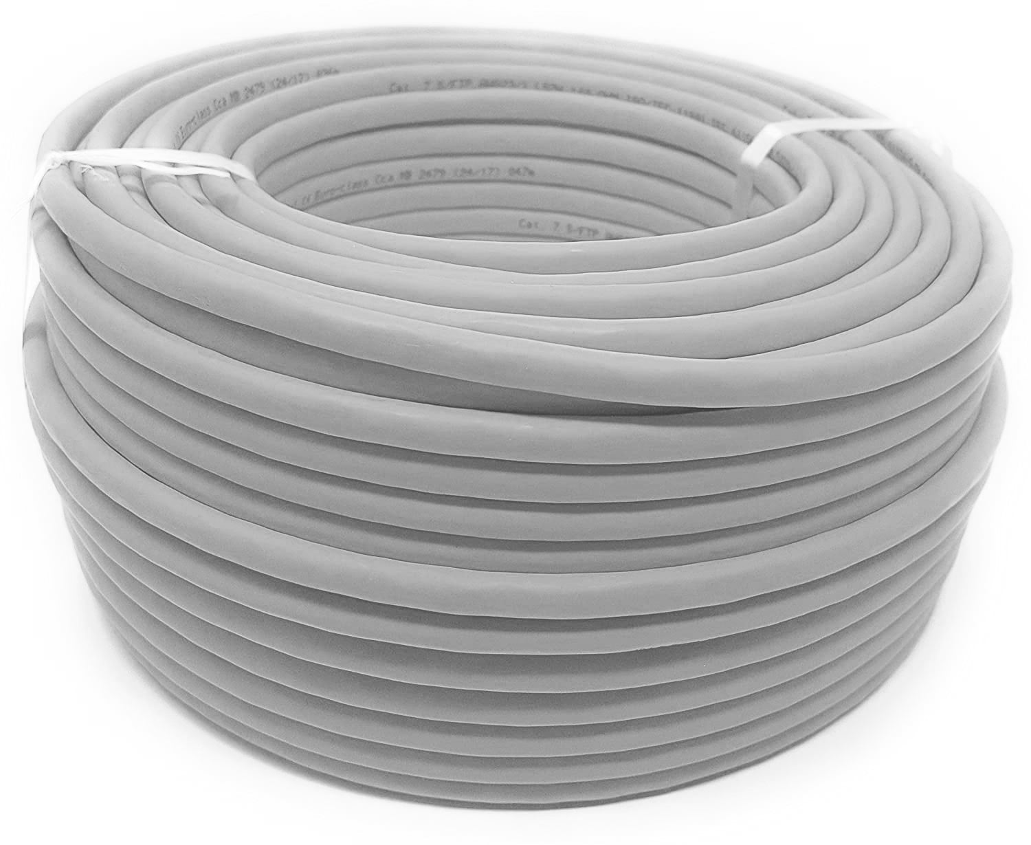 Matassa U/UTP, 4 coppie, Cavo Cat.6 Rame 100m LSZH Rigido Grigio
