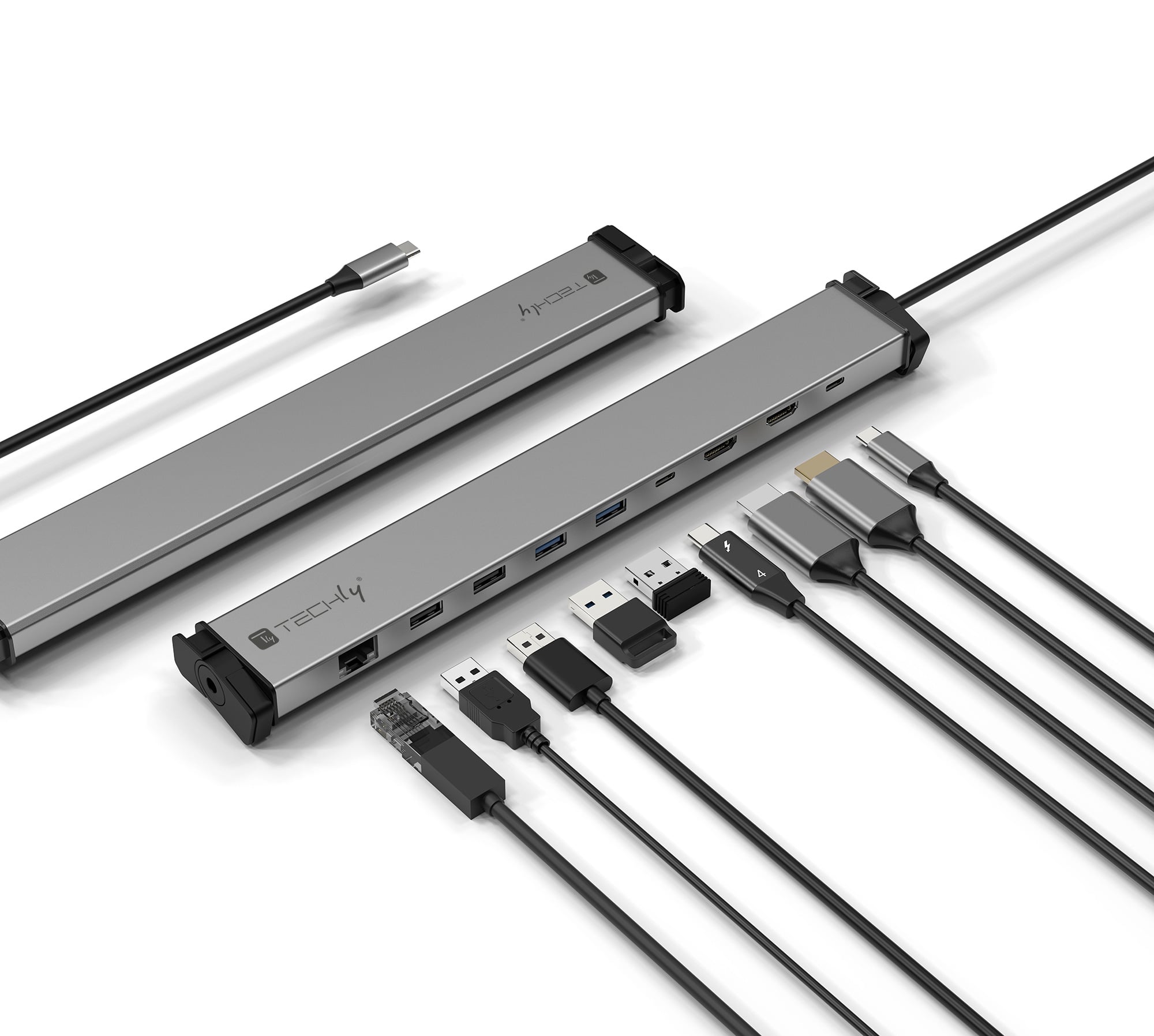 Docking Station 9 in 1 USB-C™ Hub USB HDMI RJ45