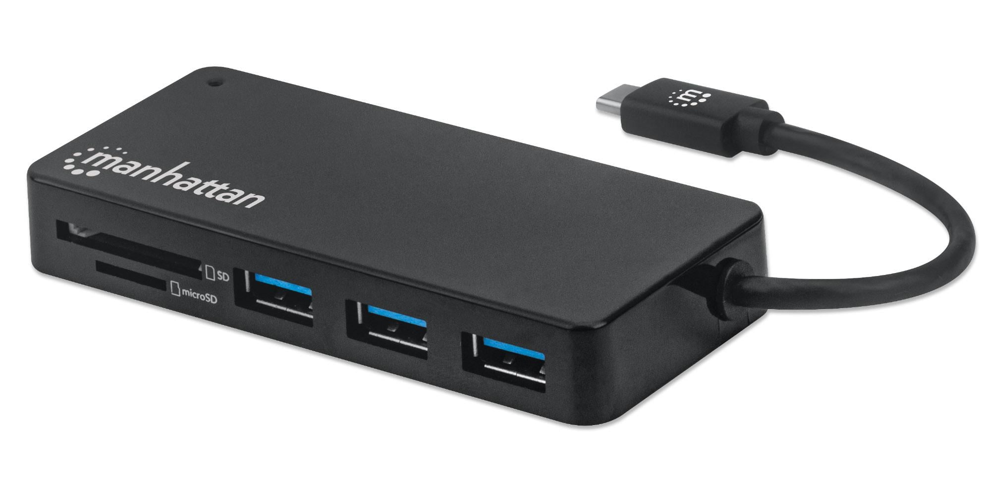 Hub USB-C™ 3.2 Gen 1 a 3 porte con Lettore Schede