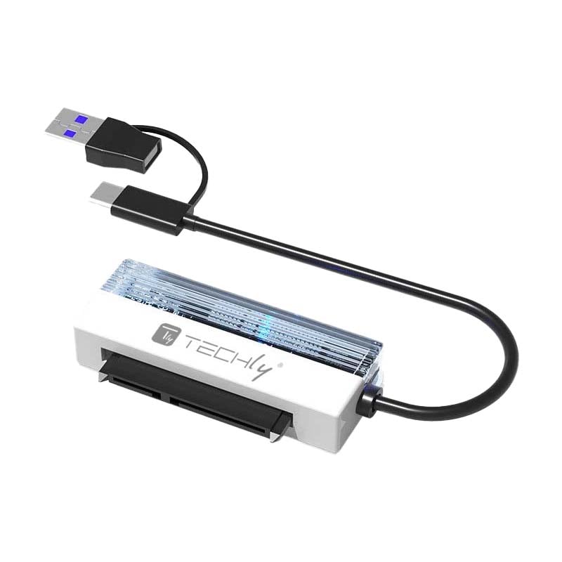 Adattatore USB-C&trade; USB-A 2 in 1 a SATA 2.5''
