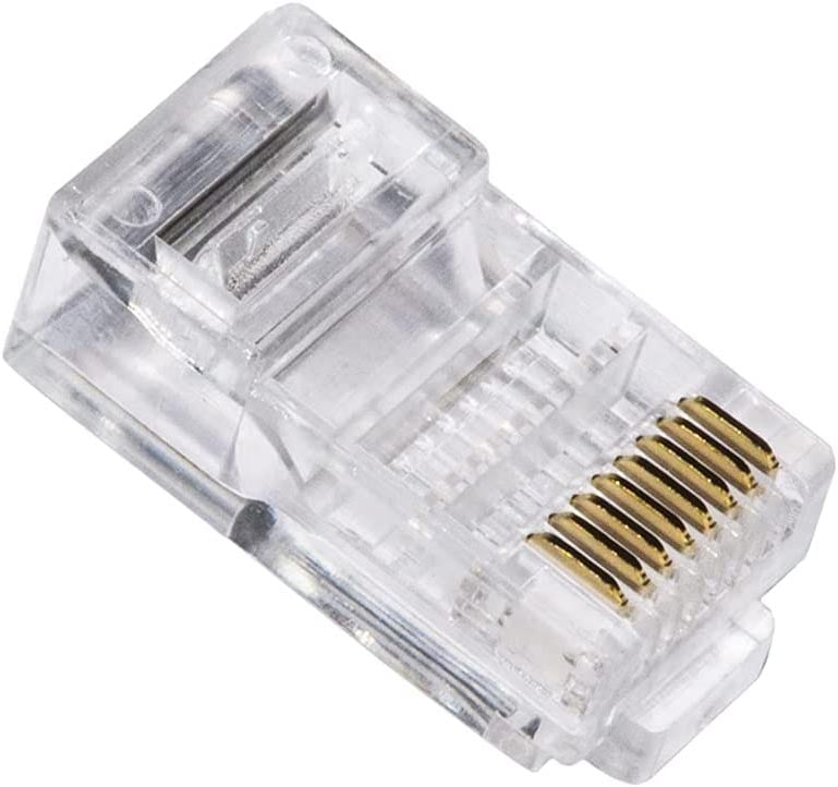 Plug Telefonico 8 poli 8 contatti Maschio, 501781
