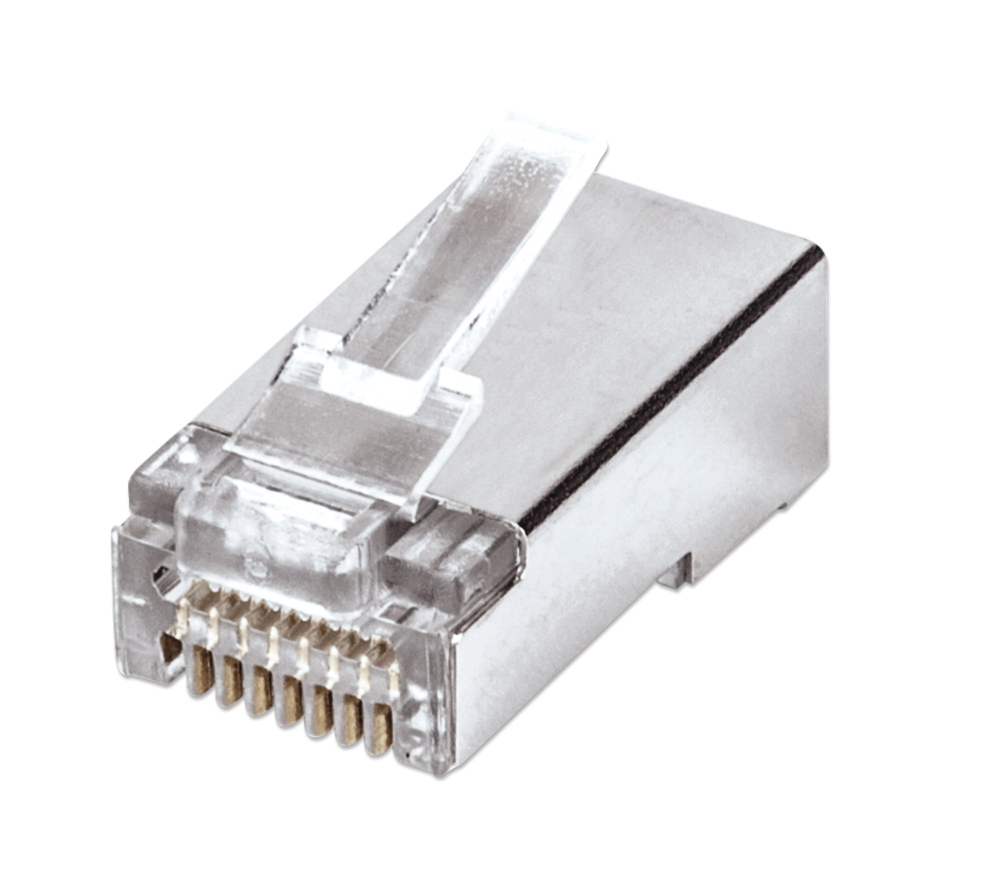 Confezione 50 Plug modulari RJ45 Passanti Cat6 FastCrimp