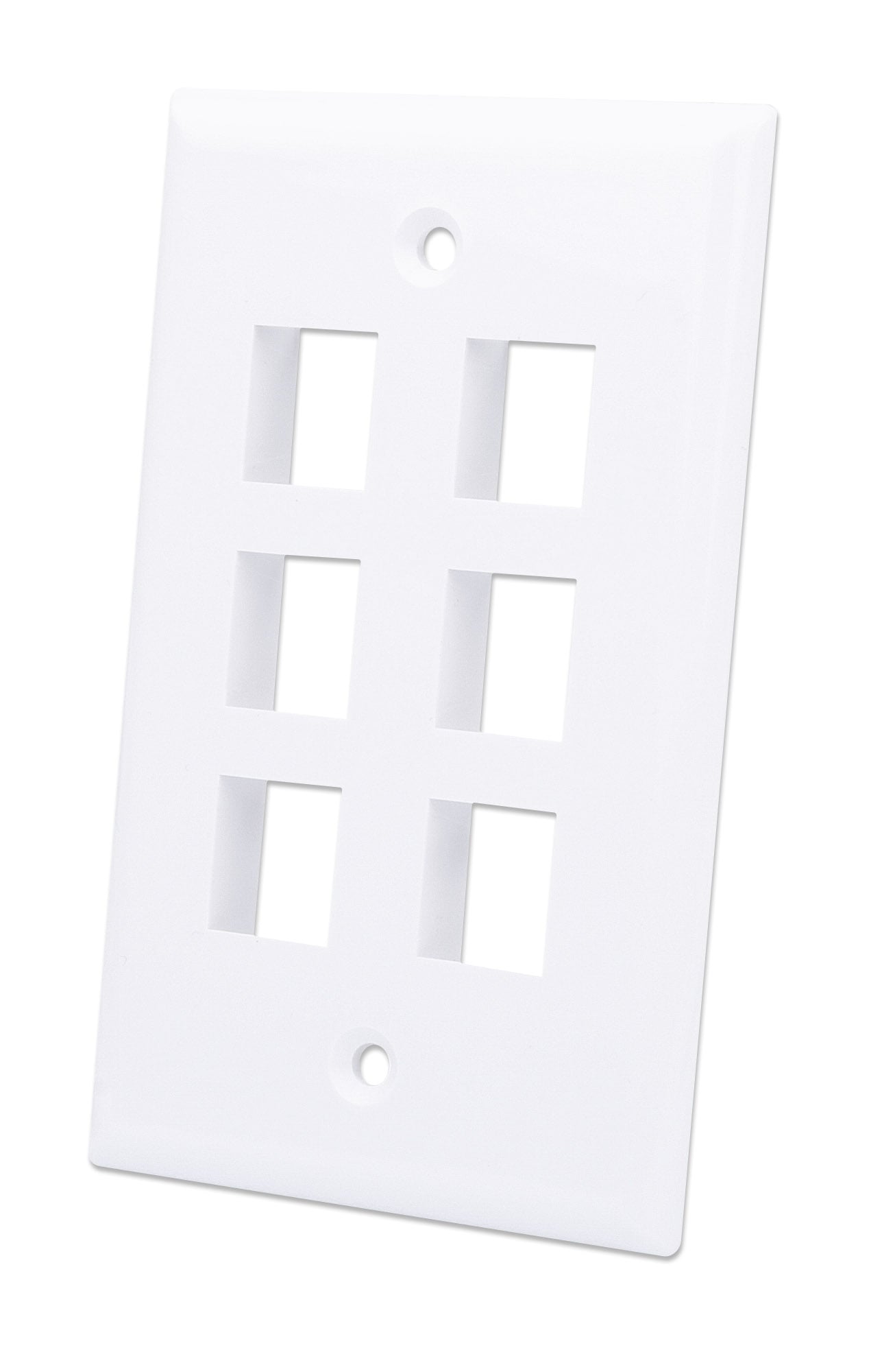 Placca Porta Frutti 6 Posti Mod.503 Bianco